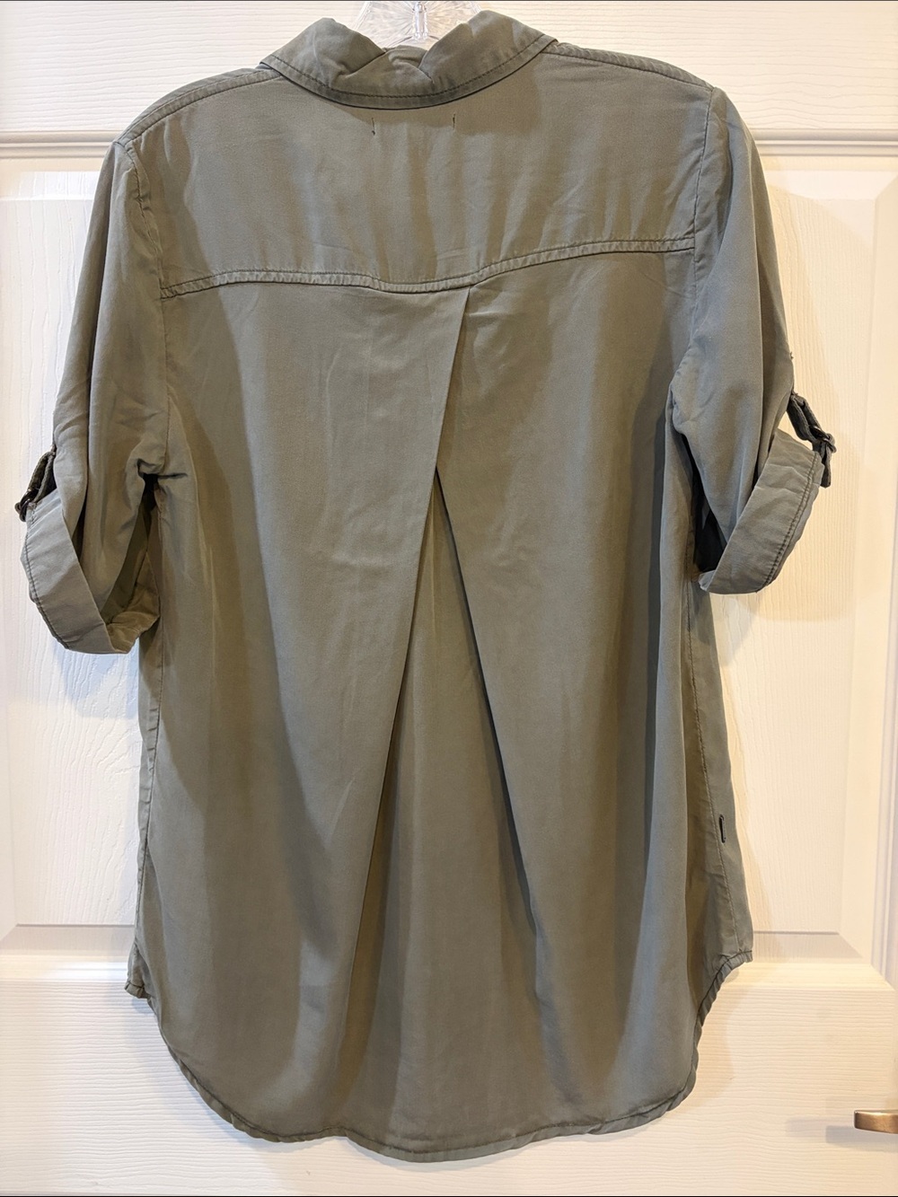 Dear John Olive Utility Button-Up Shirt - Picture 9 of 9